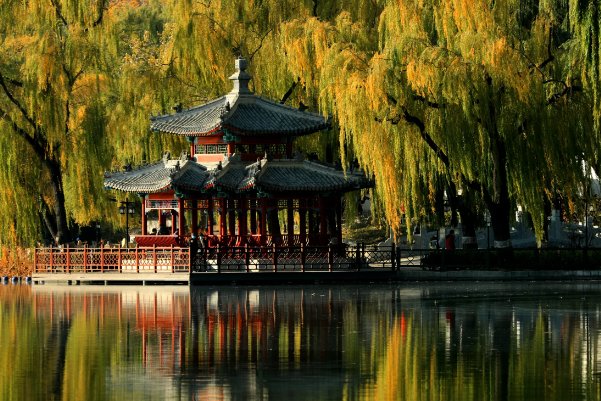 陶然亭是我国四大名亭之一陶然二字