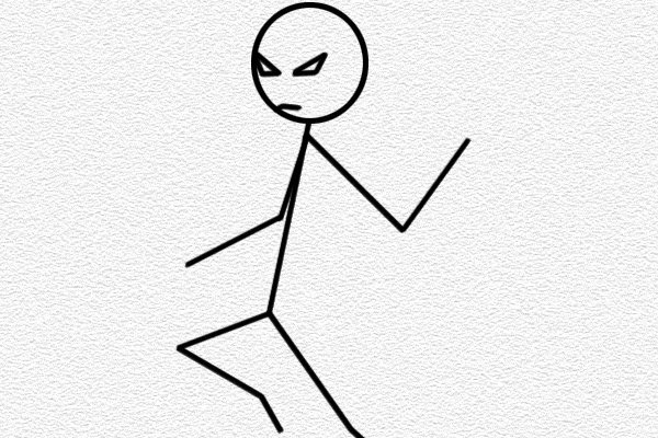 火柴人炫酷特效画法