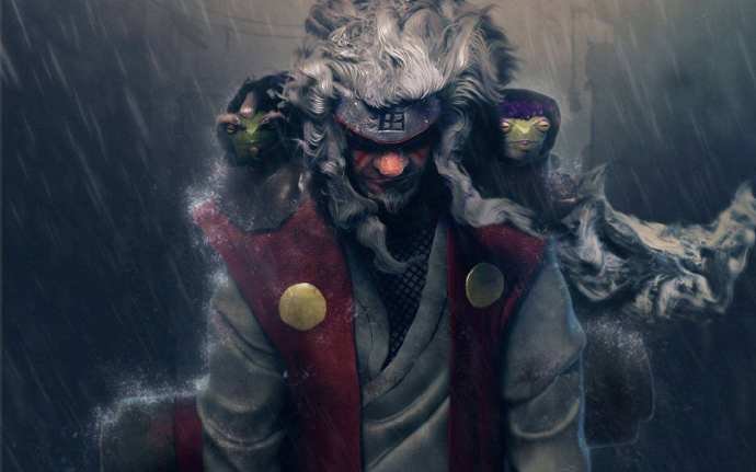 自来也怎么死的