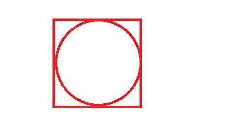 在一个正方形里画一个最大的圆,正方形的面积是20平方厘米,圆的面积是多少平方厘米?