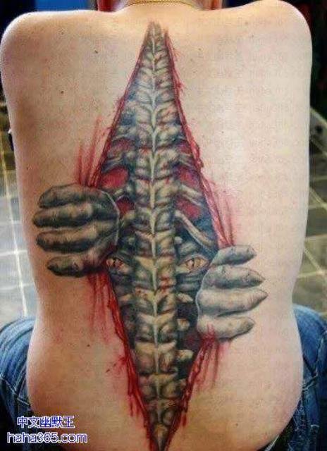 割肉纹身的介绍