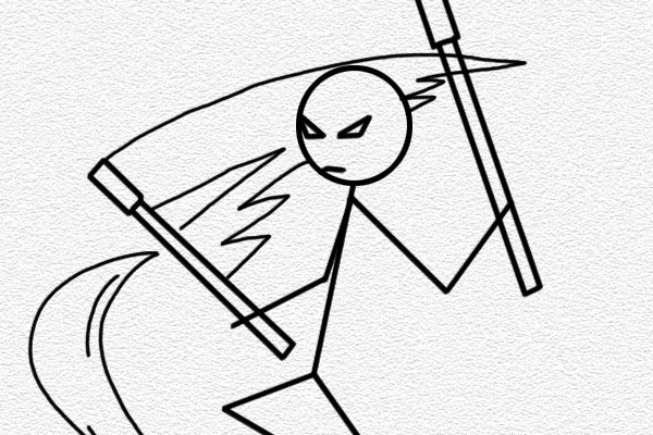 火柴人炫酷特效画法