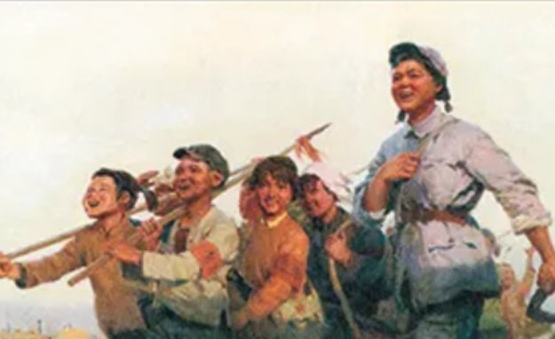 解放区的天这首歌被广泛传唱的时期是