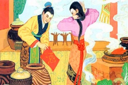 当垆卖酒的典故