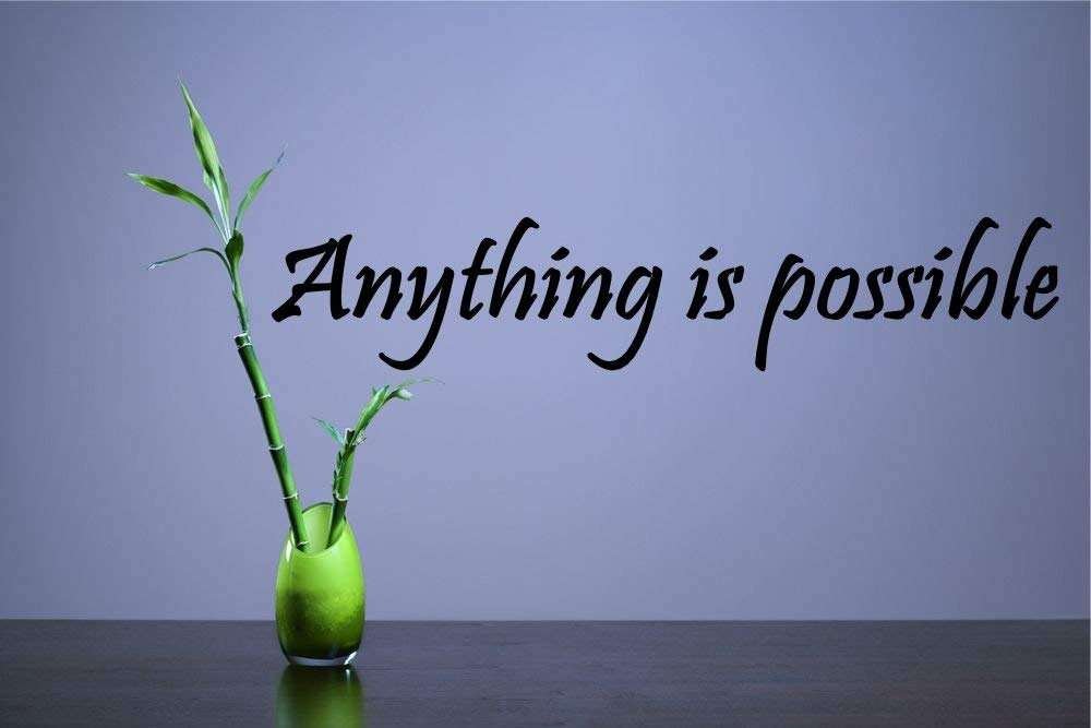 一切皆有可能的英文是什么?