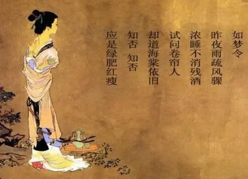 李清照知否知否的全诗是什么？