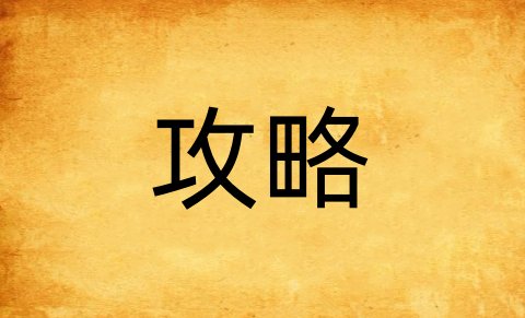 攻略是什么意思呀