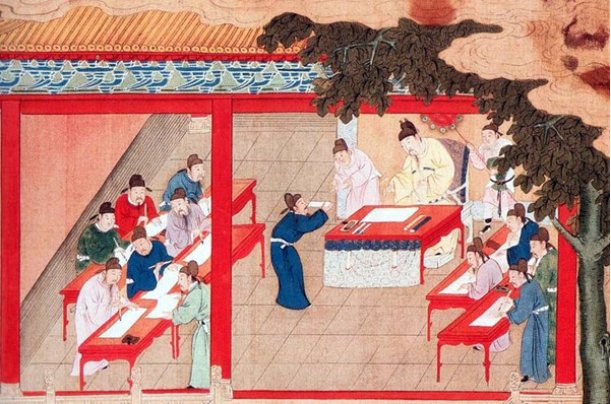 那个是唐代学子的毕业宴会