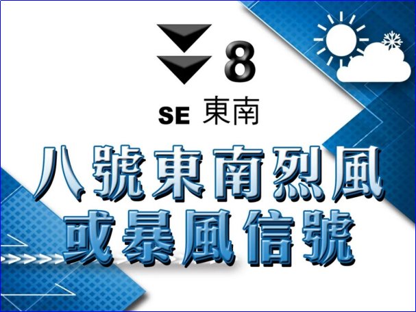 八号风球什么意思