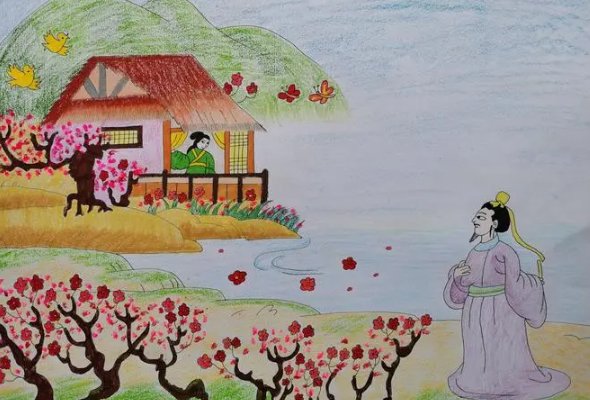 江畔独步寻花1～9首全诗