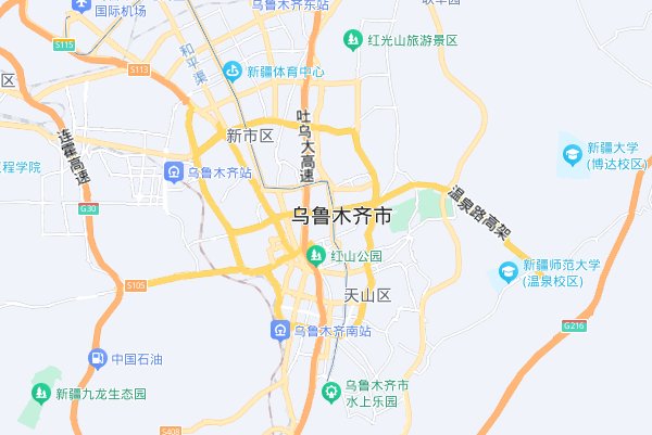 乌鲁木齐海拔多高?