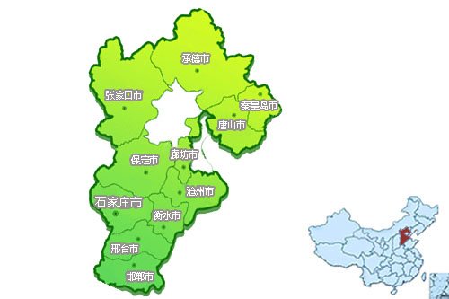 河北省的13个地级市分别是？