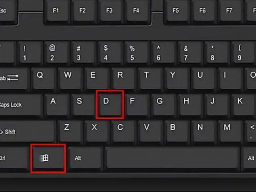 电脑快速锁屏按哪个键