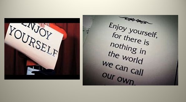 enjoy oneself什么意思？