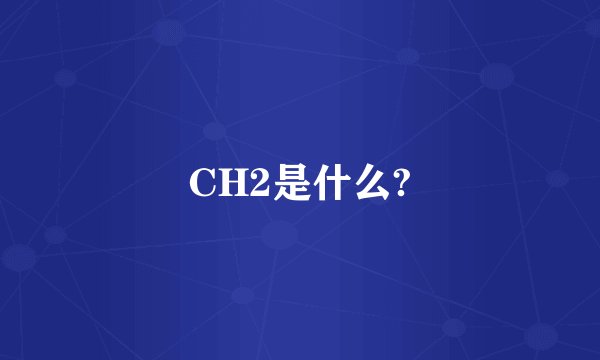 CH2是什么?