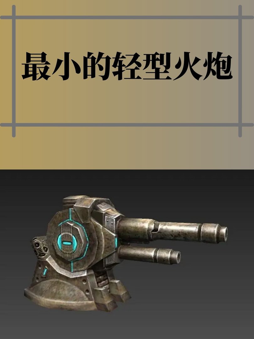 最小的轻型火炮