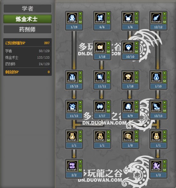 龙之谷炼金术士怎么玩 炼金术士加点教程