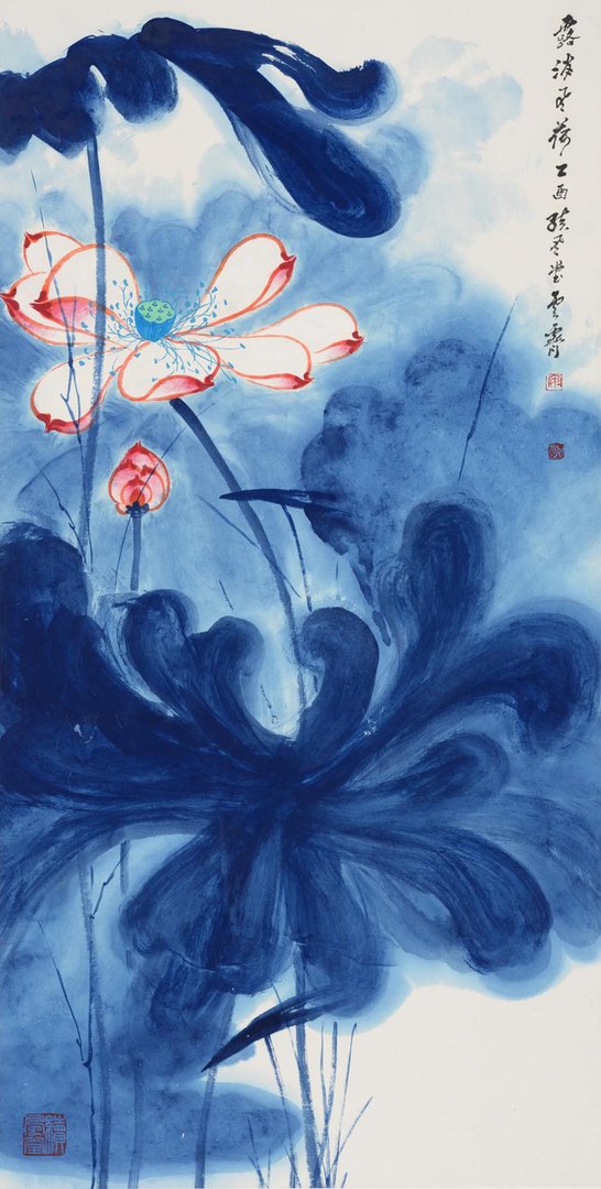 安云霁的画作风格