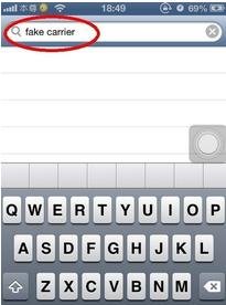 怎么去掉苹果5s手机上出现的GD CMCC