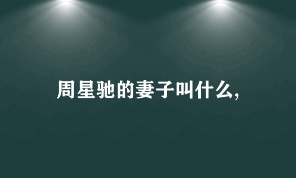 周星驰的妻子叫什么,
