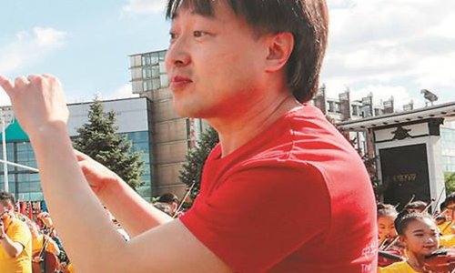 大合唱指挥手势 我和我的祖国