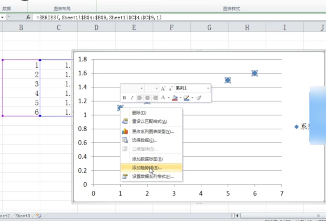 怎么用Excel做相关系数图？