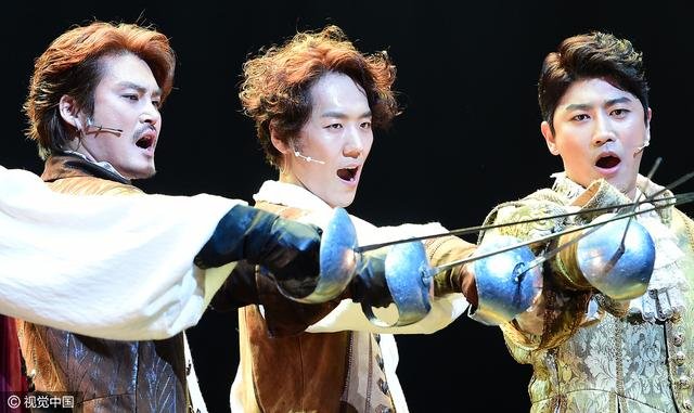 三个火枪手的演职员表