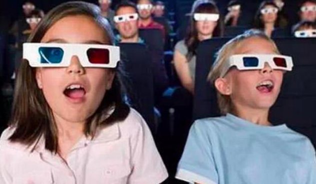 3d电影不戴眼镜看行吗