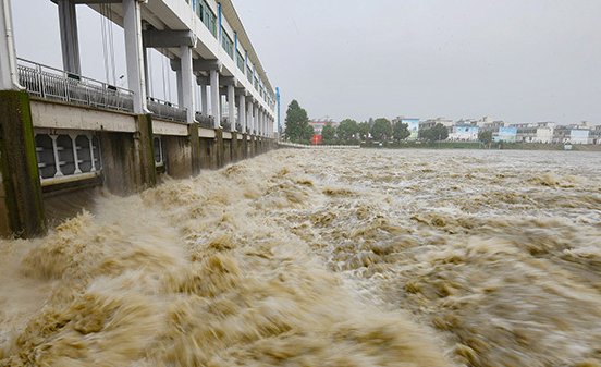 高中地理蓄洪和滞洪有什么区别