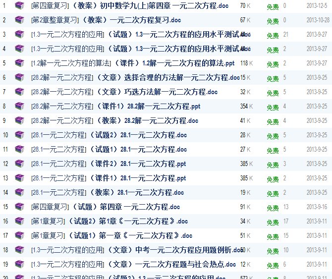 谁能给我一个全是解一元一次方程的网站，或是网友手打也行。谢谢