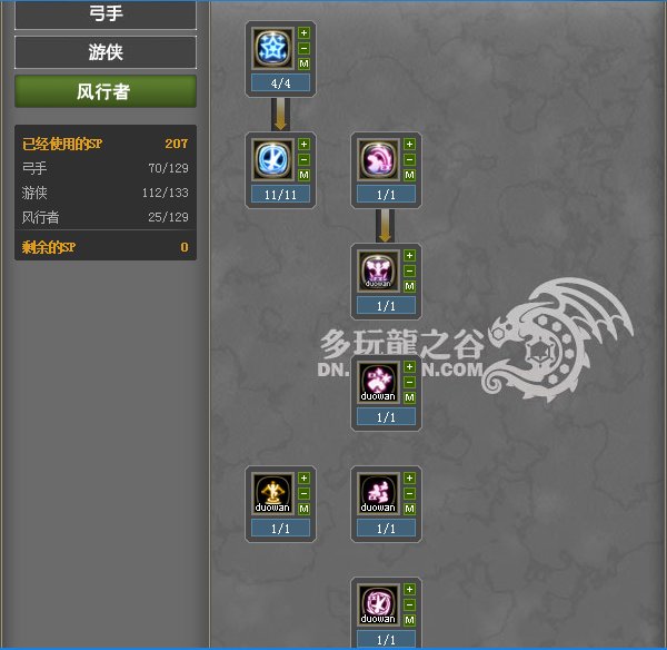 龙之谷80风行者PK加点