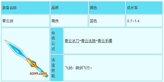 造梦西游3青云剑能飞吗?