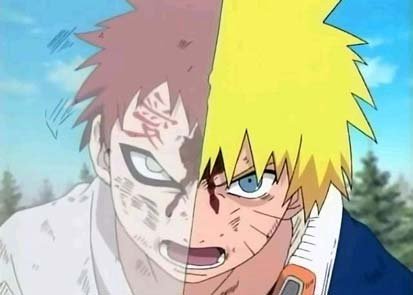 火影忍者鸣人VS我爱罗是第几集？