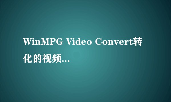 WinMPG Video Convert转化的视频怎么有网址?