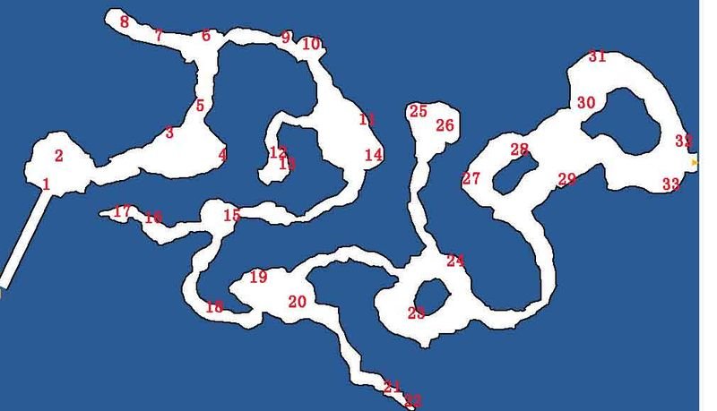 轩辕剑4巴蜀地底迷宫地图