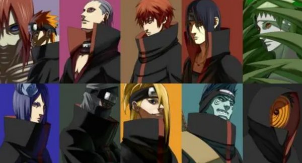 晓组织成员的死亡顺序和集数是？