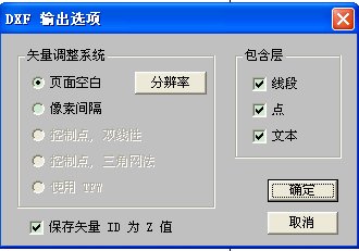 为什么用R2V32将图像矢量化后只能保存为prj文件？怎么保存为cad能用的格式？