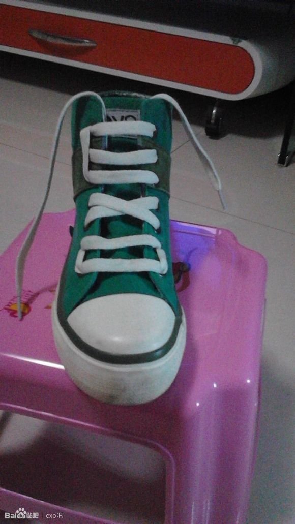 怎么用鞋带绑出exo