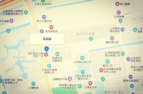 上海江镇在哪里呢?