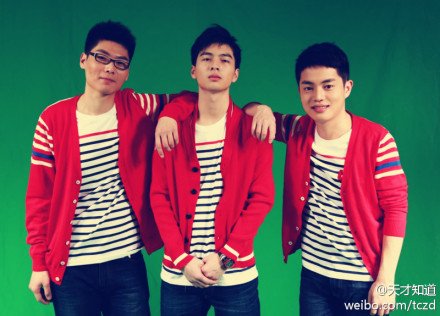 天才知道第二季三个同学的图片每个学校晋级三个同学pos