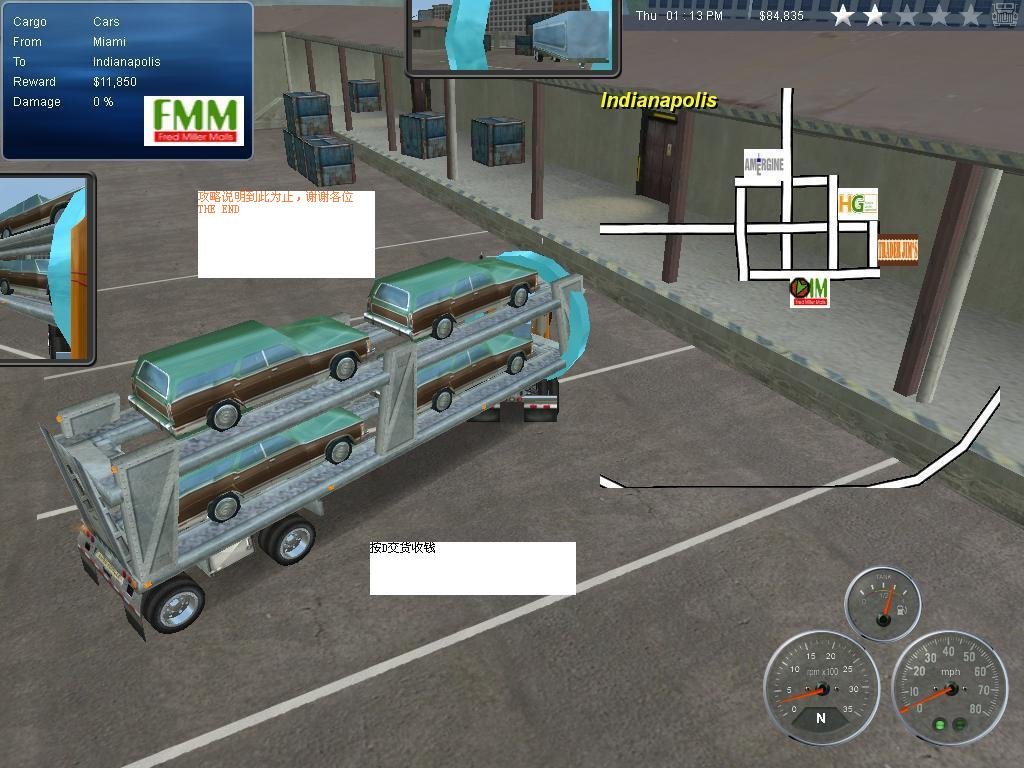 18轮大卡车-穿越美国的游戏秘籍