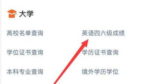 如何查询大学英语四六级考试成绩？