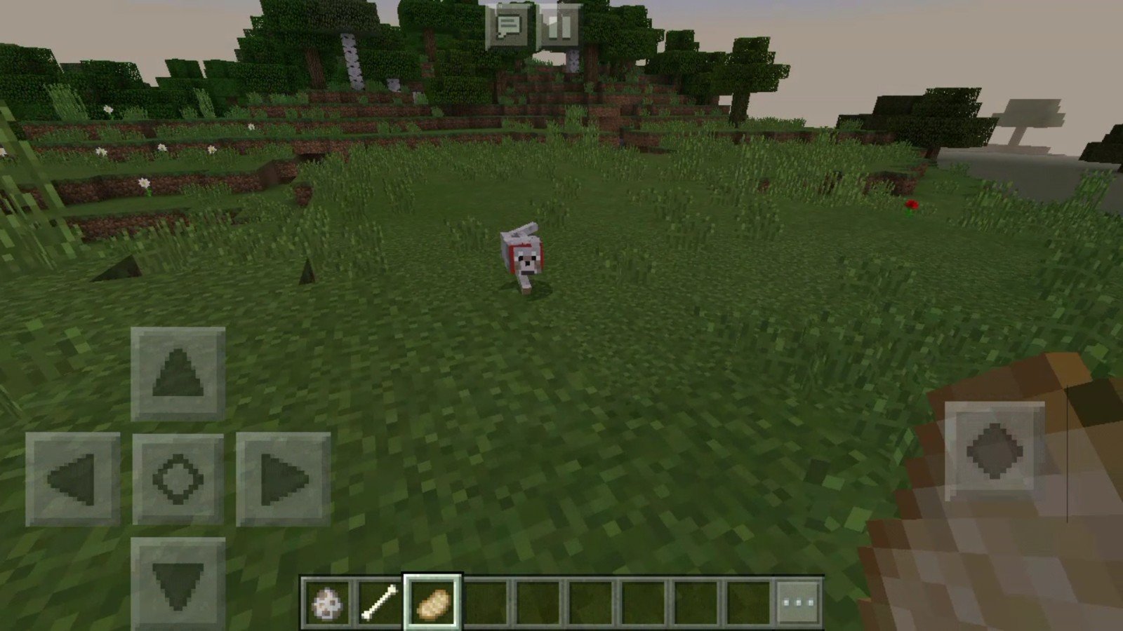 我的世界怎么让驯服的狗跟着