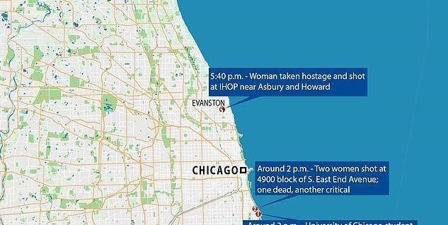 芝加哥连环枪击案枪手疯狂随机杀人致3死，曾劫持人质，他为何如此疯狂？