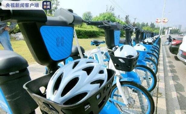 徐州共享单车自带头盔，这样头盔不会被偷吗