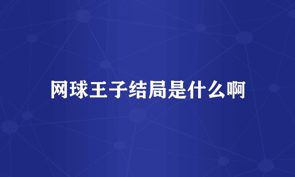 网球王子结局是什么啊
