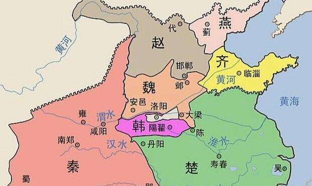 战国的七大国家分别都是现在的哪里