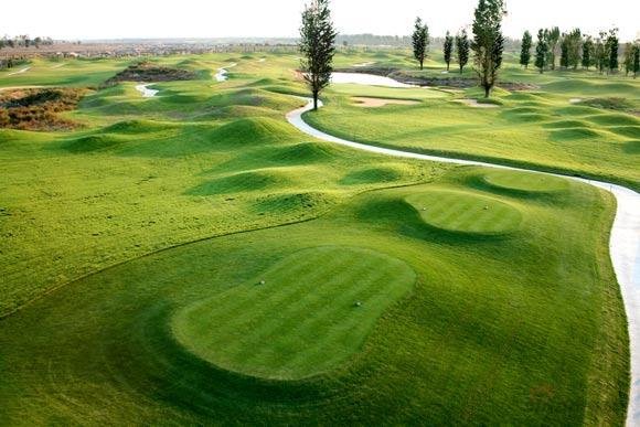 北京叠泉乡村高尔夫俱乐部的设计理念