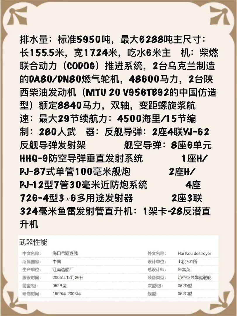 171海口号导弹驱逐舰