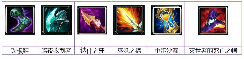 2022英雄联盟皎月出装顺序一览